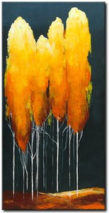 Land Abstrakte Malerei Landschaft Acryl Malerei Weich Licht