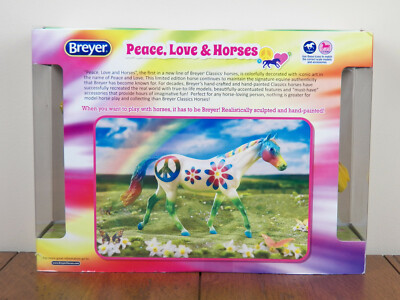 Breyer Peace Love & Horses Limited Edition Decorator Model Figure