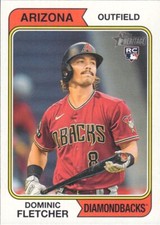 2023 Topps Heritage High Number - #556 Dominic Fletcher (RC) ROOKIE