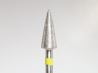 Tapered Cylinder, Point End, VARENKOR Solid Sintered Diamond Bur 2745/050 SALE