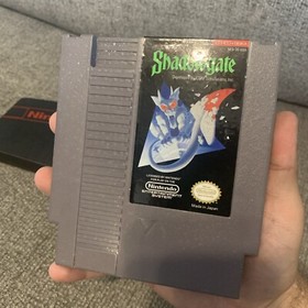 Shadowgate w/ Original Manual / Sleeve Nintendo NES Video Game Cartridge