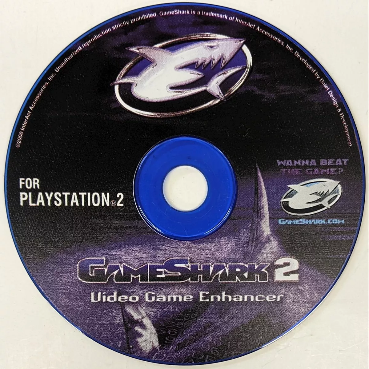 GameShark Shark Multi-Port Slim Playstation 2 & PS2 Add 4 Players