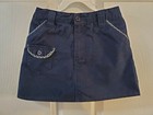 Girls u.s polo assn. uniform skort skirt size 6 color blue
