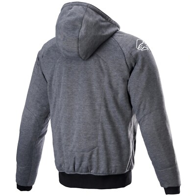 Alpinestars Chrome Ignition Size 4XL Men's Motorcycle Hoodie Gray