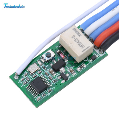 DC3V-18V 433Mhz Wireless RF Remote Control Switch LED Lamp Controller DIY