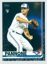 2019 Topps Update Black Border #US239 Thomas Pannone #63/67 Blue Jays RC