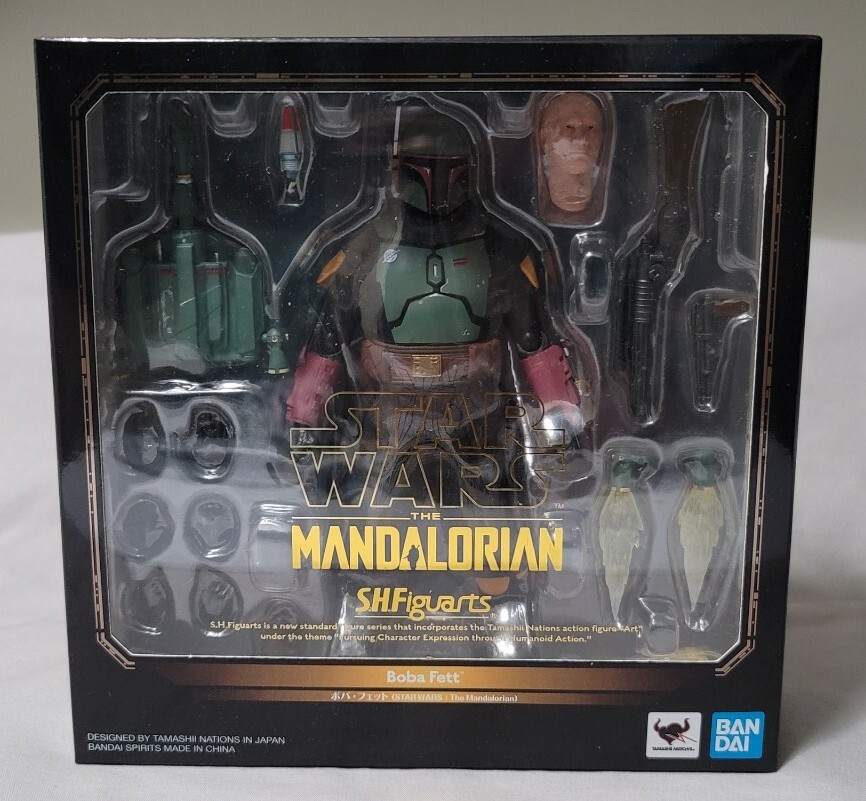 Bandai S.H.Figuarts BOBA FETT Star Wars: The Mandalorian Action
