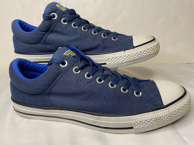 SAOLA Sneakers basse Chuck Taylor All Star in tela blu uomo taglia 7 donna 9