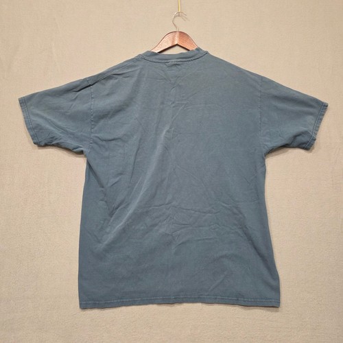 Vintage Hanes Mens Blue Hang Loose Hawaii Short Sleeve T Shirt Size XL - Picture 6 of 8
