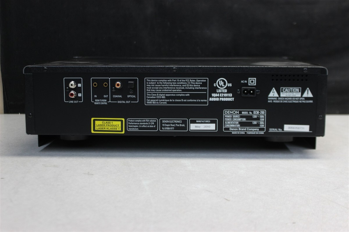 Denon CD Auto Changer DCM-290 | eBay