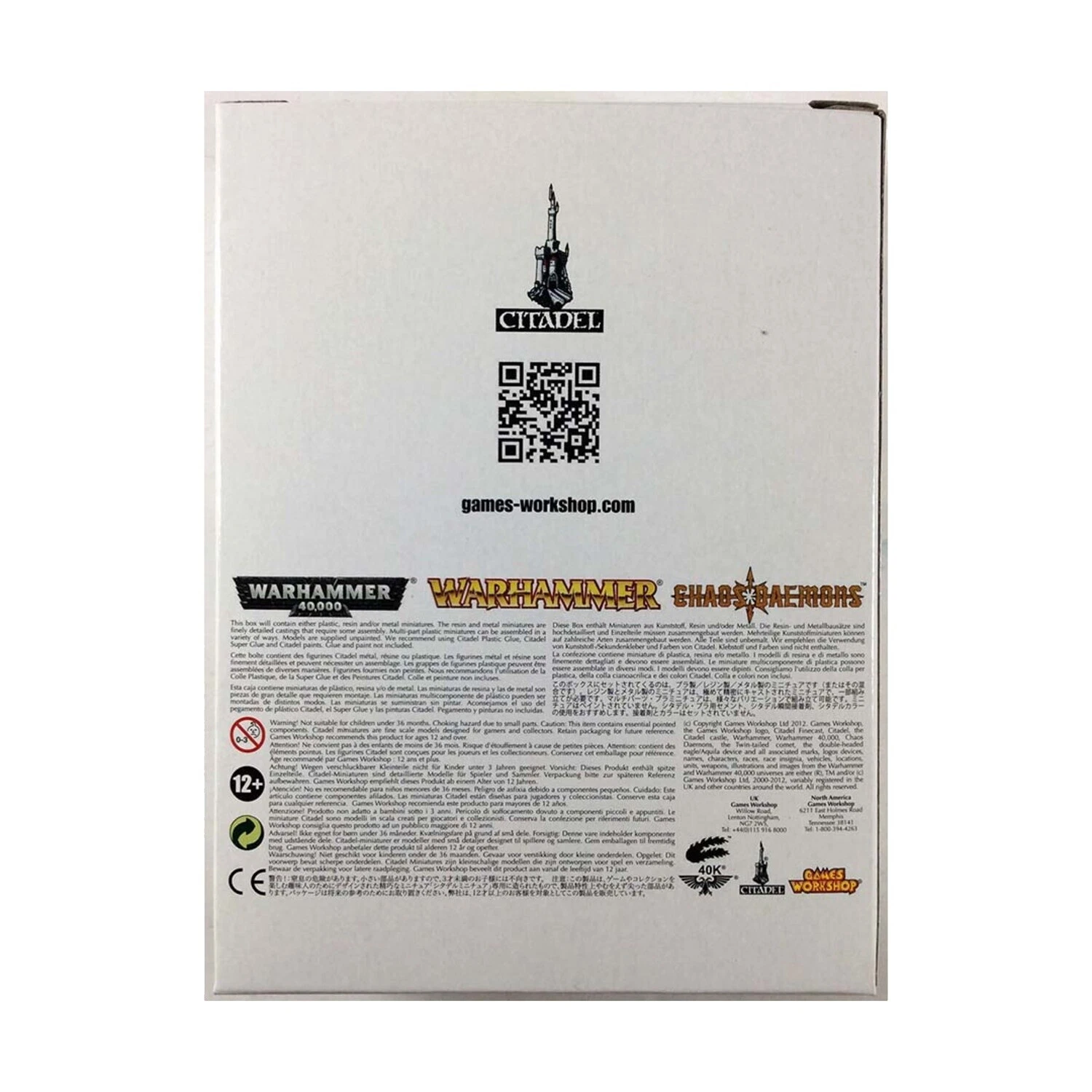 Daemons of Chaos Warriors of Chaos Warhammer Fantasy Games