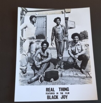 Real Thing featured in the film zBlack joy original press release photo 10x8 