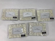 5 mini frames Picture Opening 1.5” x 2.5” Ivory