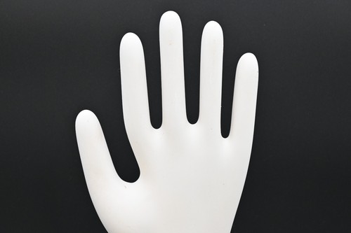 Vntg 1987 Hand Glove Holder Mold Long Unisize Jewelry Display Vender Display - Picture 3 of 12