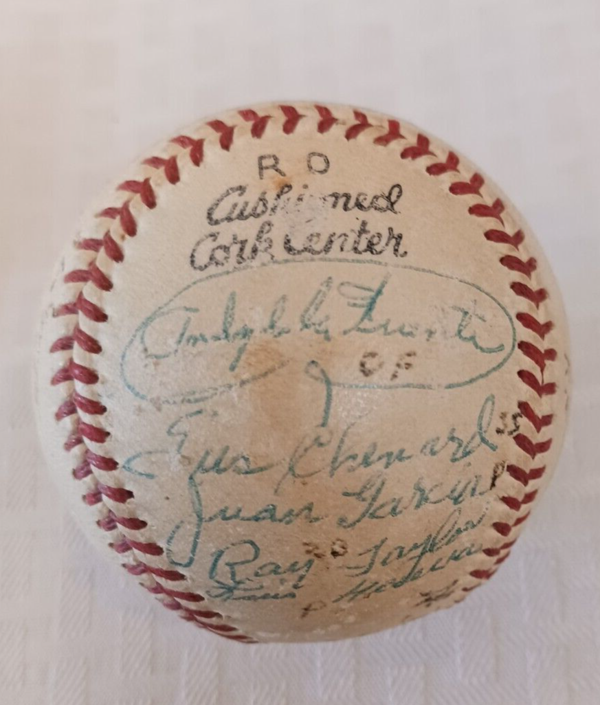 1953 Decatur Commodores Team Signed Autographed JSA Baseball CARLOS PAULA 17x eBay