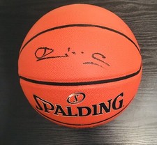 Vlade Divac Autographed Spalding NBA Basketball Lakers Kings Hall Of Fame/ JSA