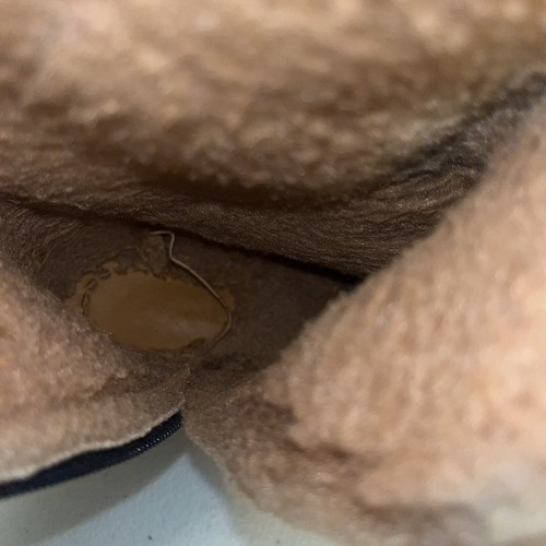 Vintage Vintage schwarz Gummi Regenstiefel groß Sherpa gefüttert Damen Made in USA Gr. 9 - Bild 14 von 15
