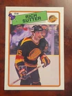 1988 O-Pee-Chee Hockey Rich Sutter #255