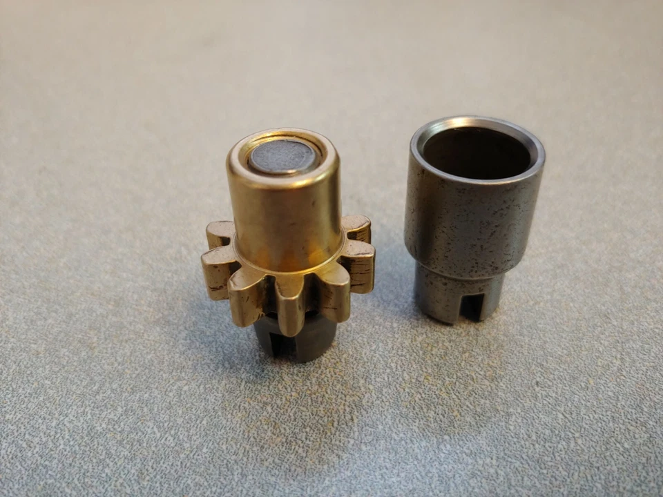 USED ORIGINAL PORSCHE 356C 356SC 911 912 PARKING BRAKE STAR WHEEL ADJUSTER NLA 2 - Image 4 of 4