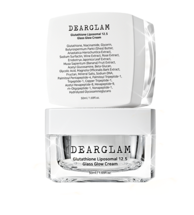 s palmitoyl glutathione Dearglam Glutathione Liposomal 12.5 Glass Glow Cream 50ml Elasticity Anti-Aging