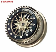 E-VIRATRUE 2.2/3.0''Alu Wheel For Losi Hammer Rey U4/TRAXXAS Drag Slash1/10 1pcs