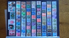 Timbres Oblitérés Page Double P25 ANGLETERRE