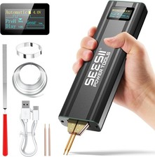 Seesii 5000mAh Mini Portable Spot Welder LCD Screen 80 Gear for 18650 Battery