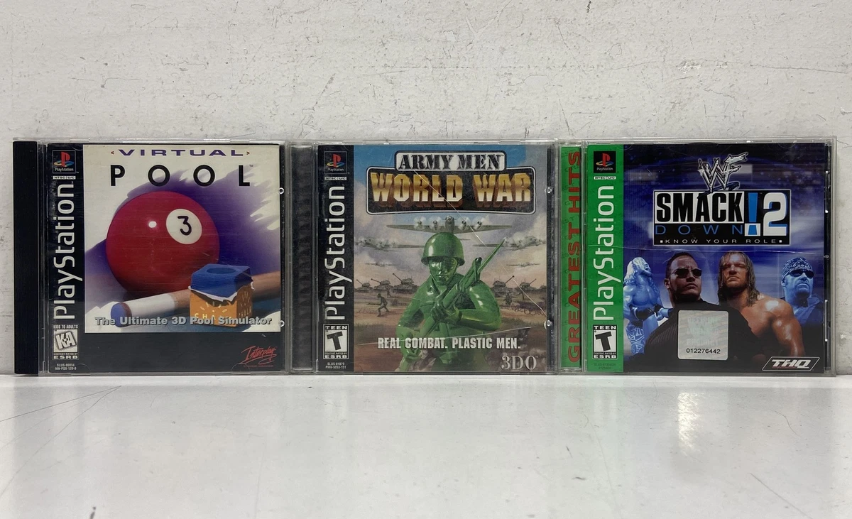 JEU SONY PLAYSTATION 1 - ONE EN BOÎTE SMACKDOWN SMACK DOWN