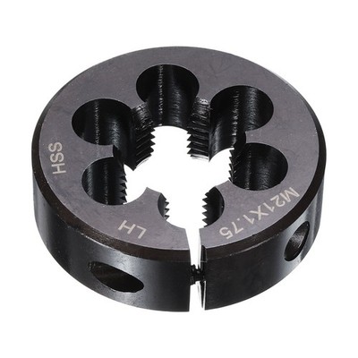 Round Threading Die M21 x 1.75 Metric Thread Adjustable Left Hand Cutting Die