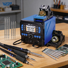 992D-II High-Precision Hot Air Gun C210/C245 2in1 Soldering Station Kit SMD