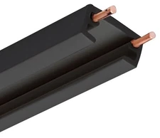 Juno Lighting TLV 8FT Track Trac 12, BLACK **SHIPS FREE**