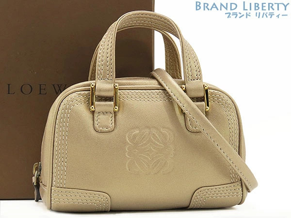 Loewe Micro Mini Amazona 2Way Handbag Shoulder Pouch Mini Bag