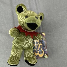 Grateful Dead Bear Beanie Plush Liquid Blue - ESAU 