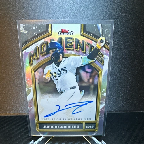 2026 Topps Finest Junior Caminero Base (RAW)