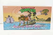 NECA TMNT Bodacious Beach Bros 4 Pack SDCC
