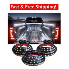 Super Bright Waterproof Led Truck Bed Lights - 60 Strip Kit With Accessories Super Bright Waterproof Led Truck Bed Lights - 60 Strip Kit With Accessories