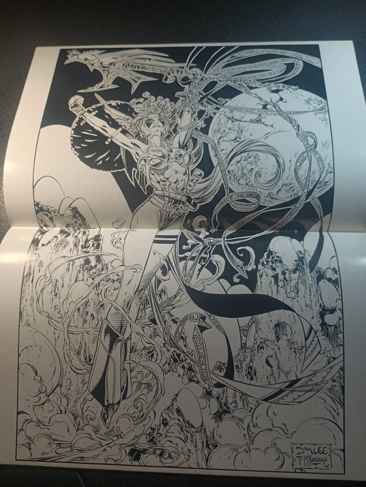 Spawn #9 (1993) 1st App Of Angela And Medieval Spawn W Jim Lee Poster VF- 7.5 thumbnail 8