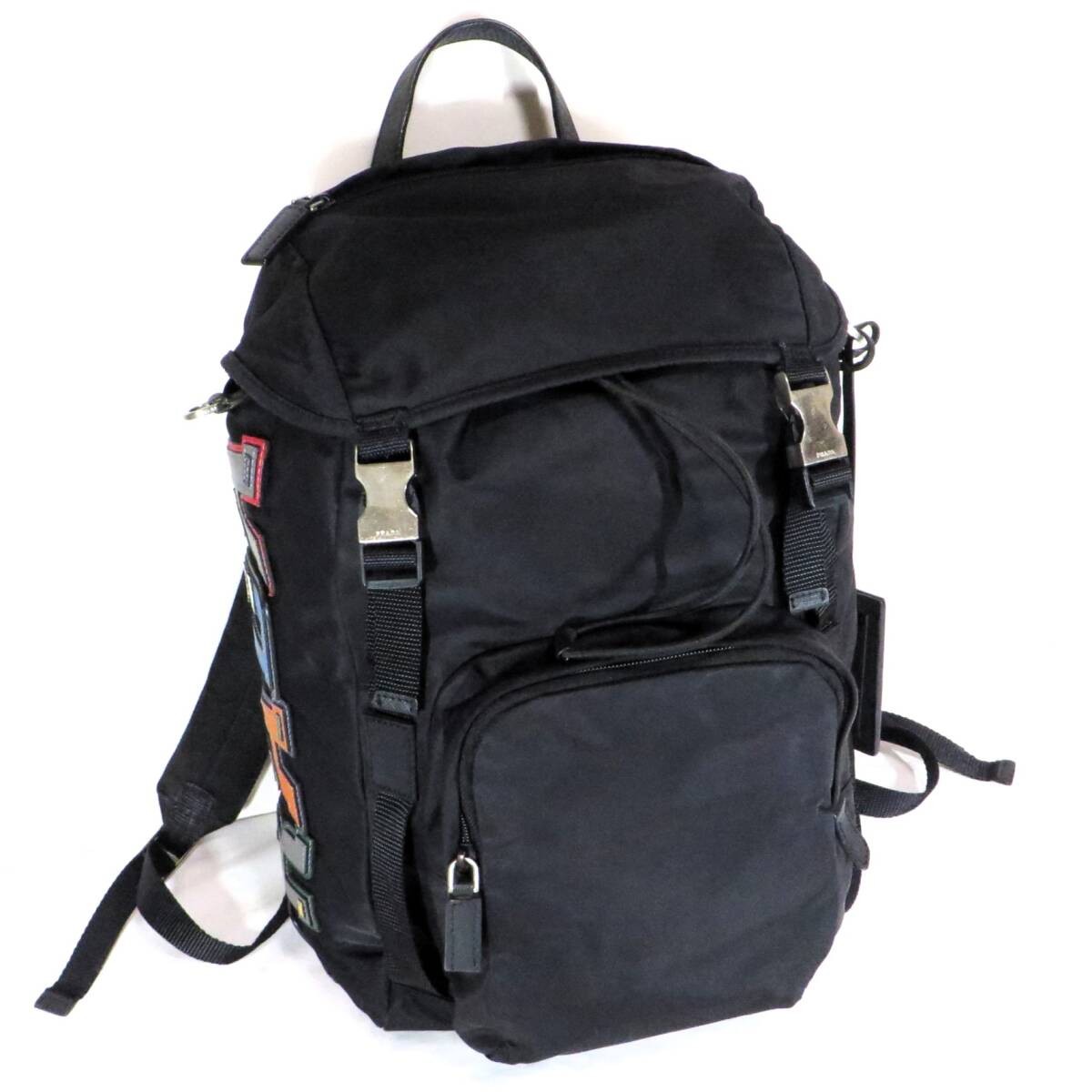 PRADA Re Nylon Backpack Regular  402 000 yen TESSTO CHARACT Logo Patch 2VZ Backp thumbnail 8