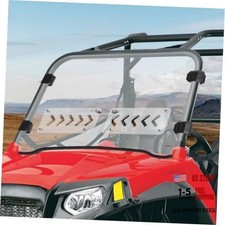 Scratch Resistant Vented Windshield Compatible with Polaris With Ventilation