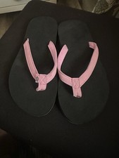 Rainbow Pink Flip Flops. 4/5