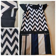 Rinascimento, ausgefallenes aus Italien, Kleid, Gr. XL, Retro Design