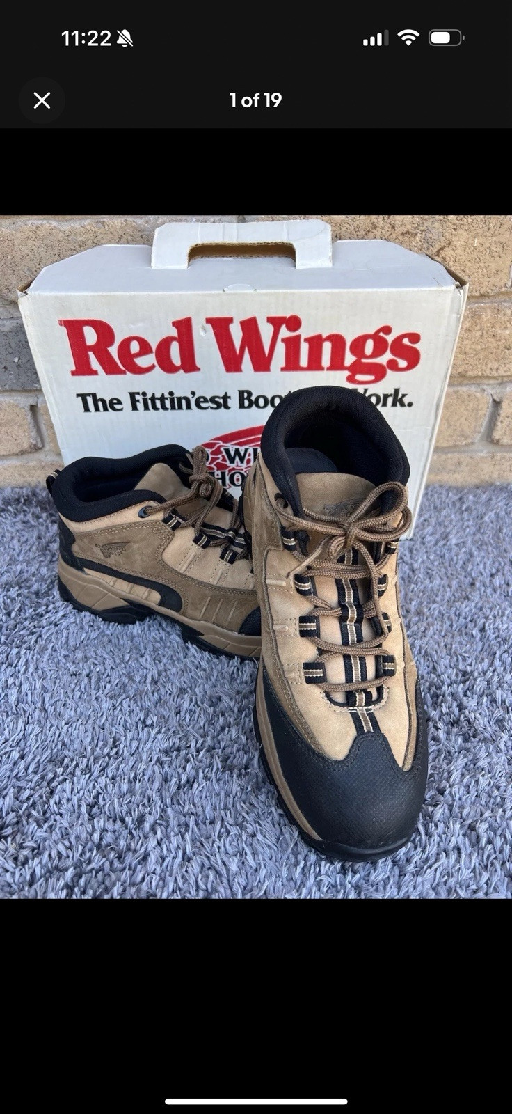 Red Wing Anzi Men display picture 1