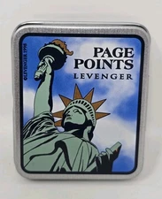 Vintage Levenger Page Points Copper Bookmarks Page Markers 40 Ct