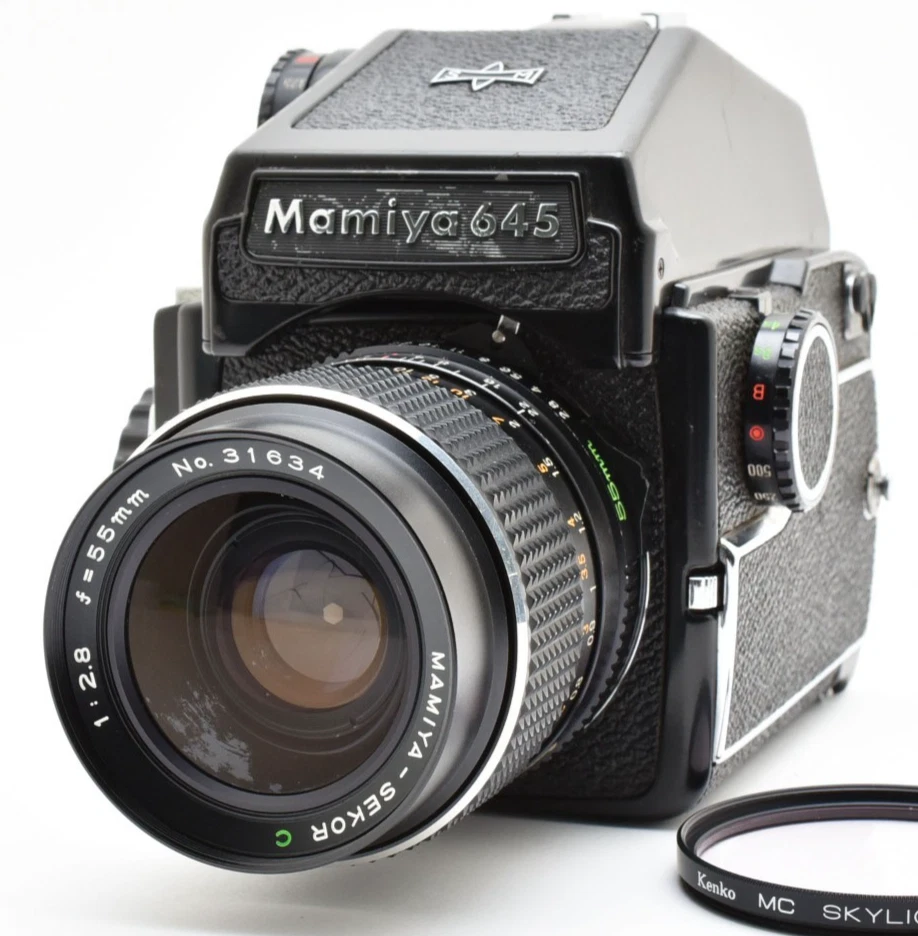 〜美品〜　MAMIYA M645➕80mm 1:2.8N➕45mm 1:2.8 Mamiya M645 Sekor C 80mm f2.8 3631 good condition photo picture