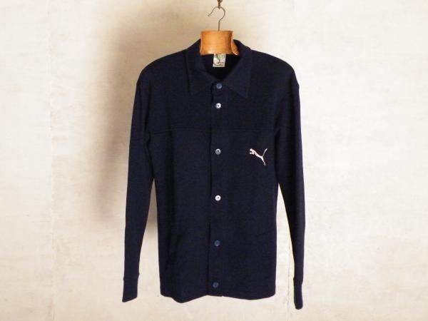 Cesar Luis Menotti Puma Button Jacket Made in West Germany PUMA Vintage Jersey W