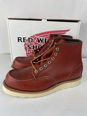 Red Wing Irish Setter 8875 Heritage Moc Toe Boots Classic Red Oro Russet 9.5 E