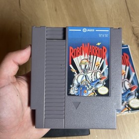 Robowarrior - Robo Warrior - NES Nintendo - Cartridge & Box (no manual)