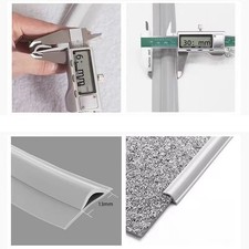 Slip Resistant Floor Transition Strip for Carpet to Tile or Laminate Use