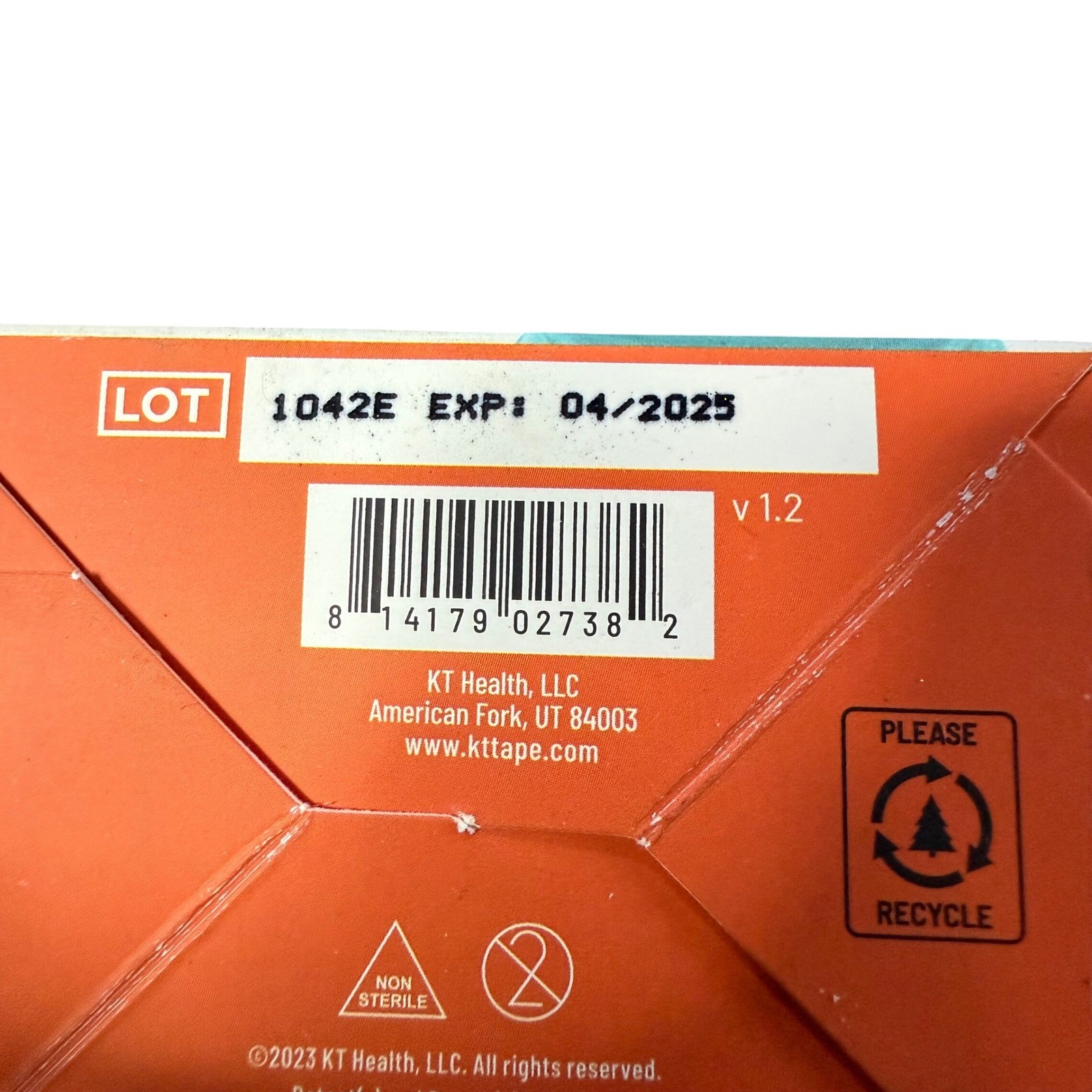 KT Tape Pro Ice Kinesiology Tape Black Cool Aqua 20 Strips Pain Relief EXP3/25