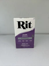 Rit Purple Powder Dye Tie Dye Fabric Clothing All Purpose Package New